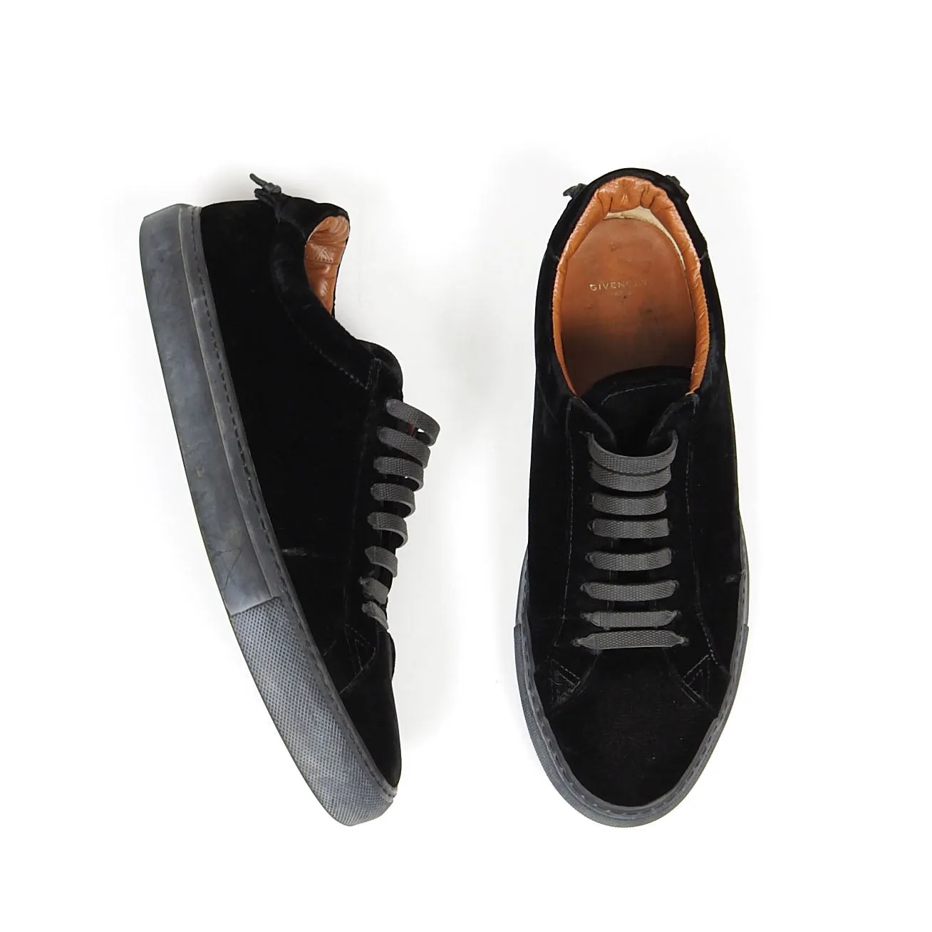 Givenchy Velour Low Knot Sneakers Size 44