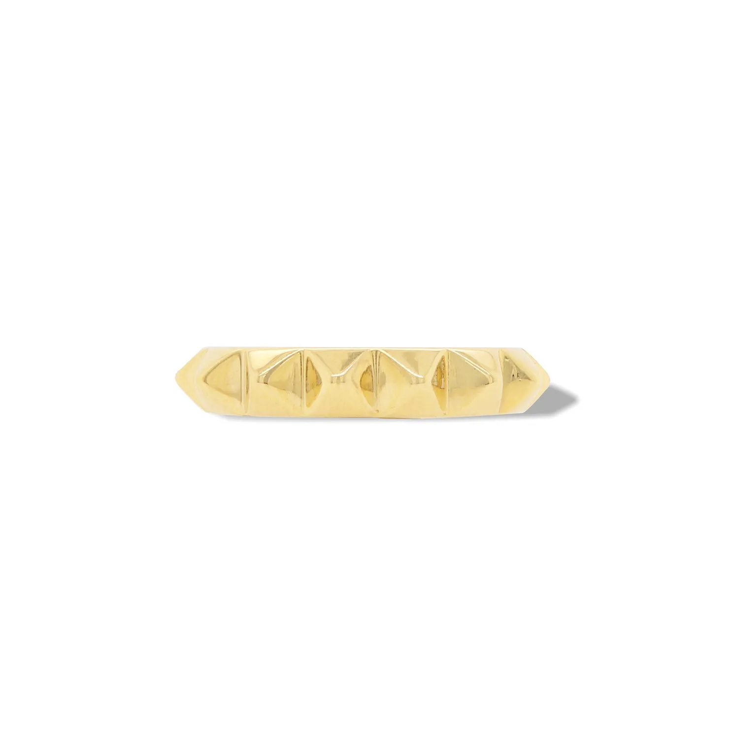 Gold Rockstud Ring