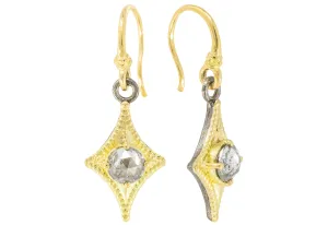 GREY DIAMONDS CRIVELLI DROP EARRING