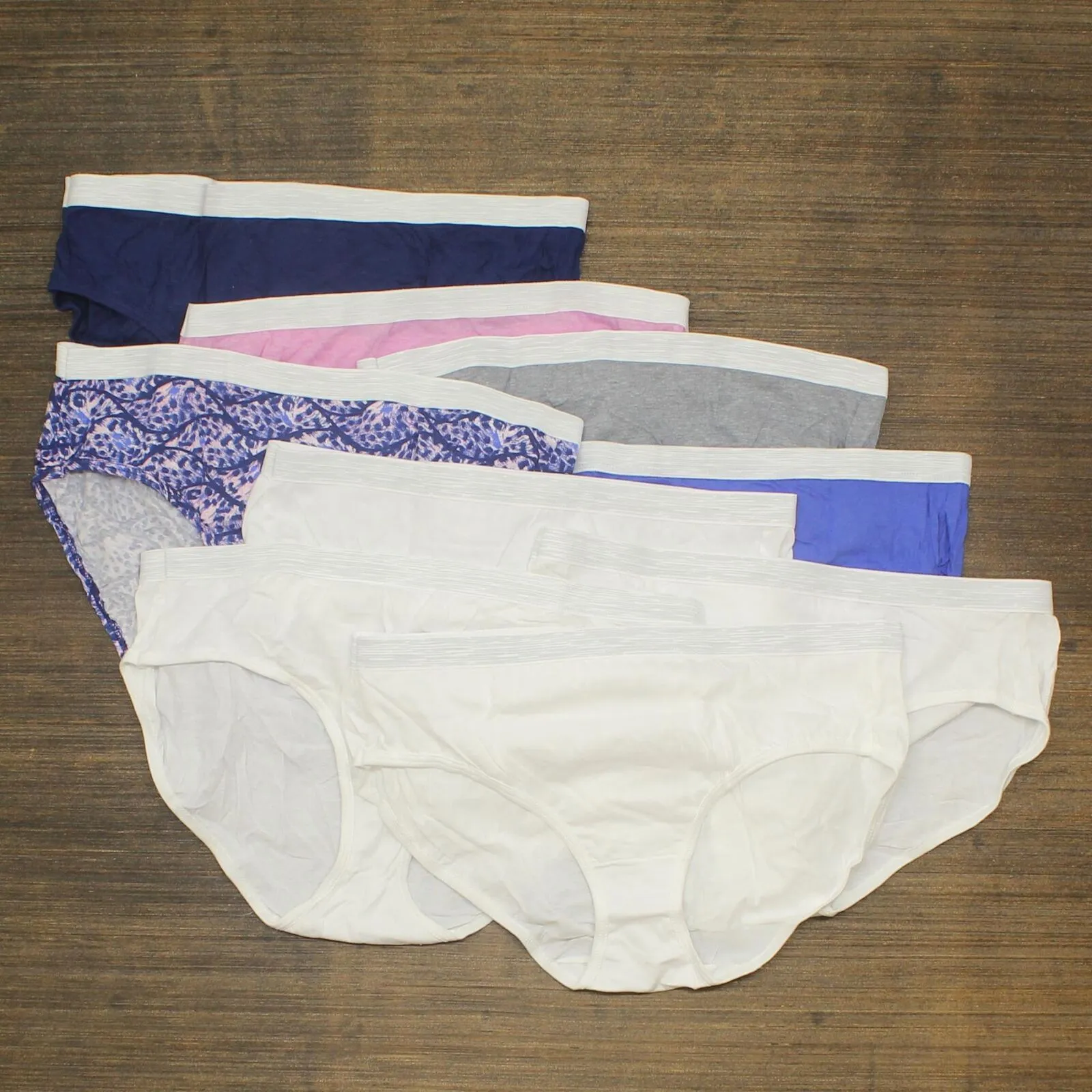 Hanes Women's 9 Pack Cool Comfort Cotton Sporty Hipsters Briefs Assorted 9