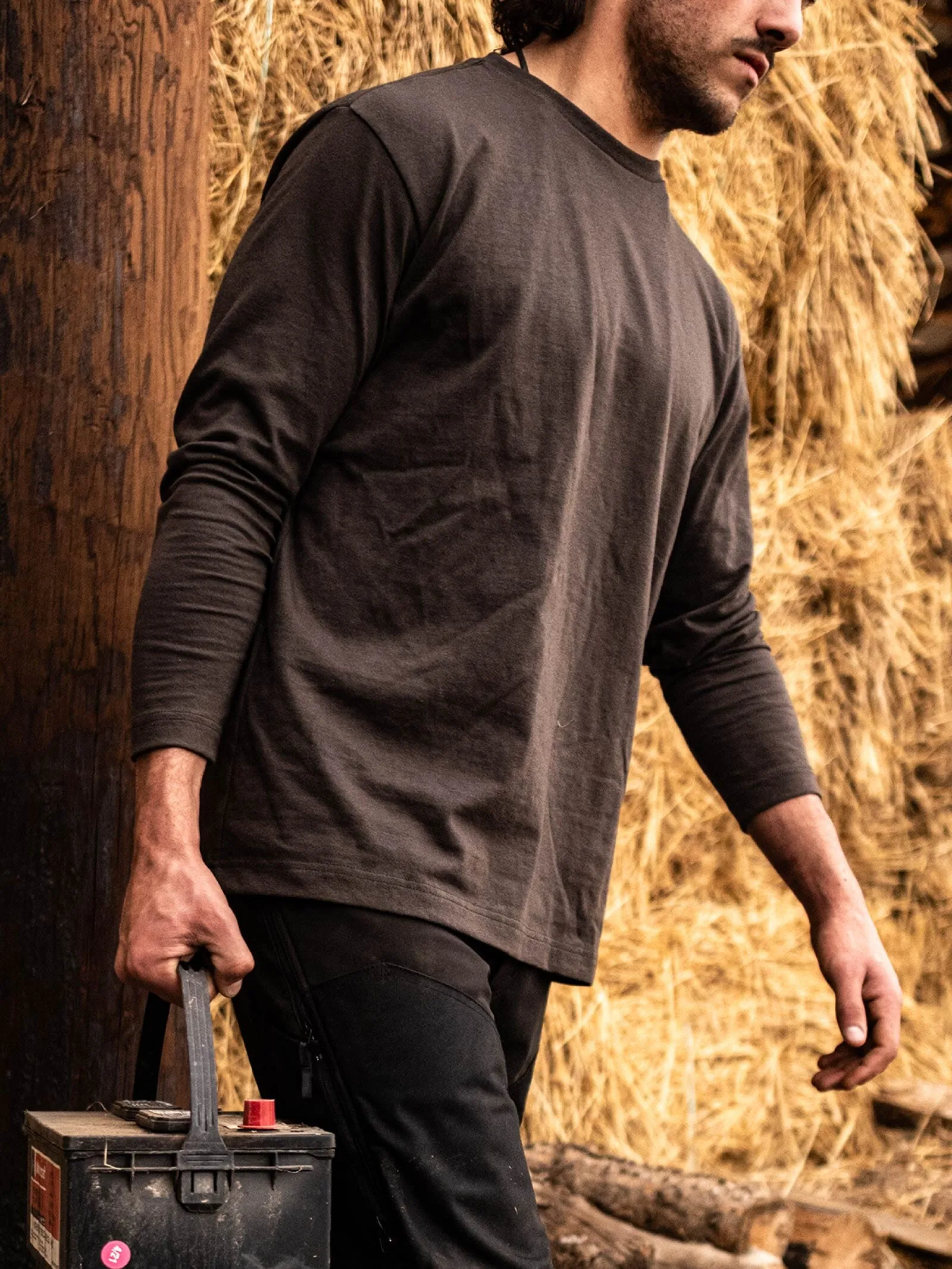 Heavyweight NYCO Long Sleeve T-Shirt - SECONDS - FINAL SALE