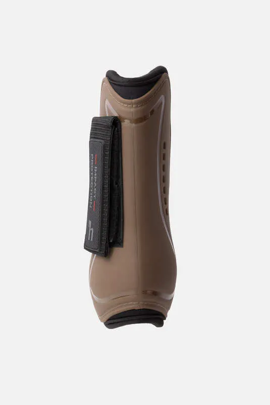 Horze Armour Cool Tendon Boots Expresso Brown