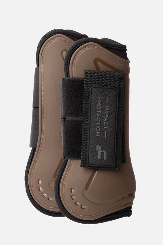 Horze Armour Cool Tendon Boots Expresso Brown