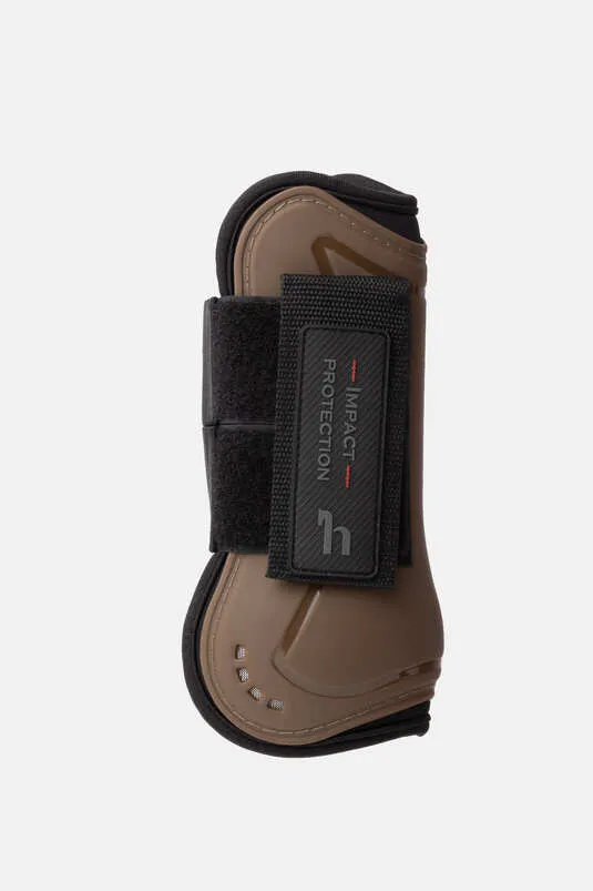 Horze Armour Cool Tendon Boots Expresso Brown