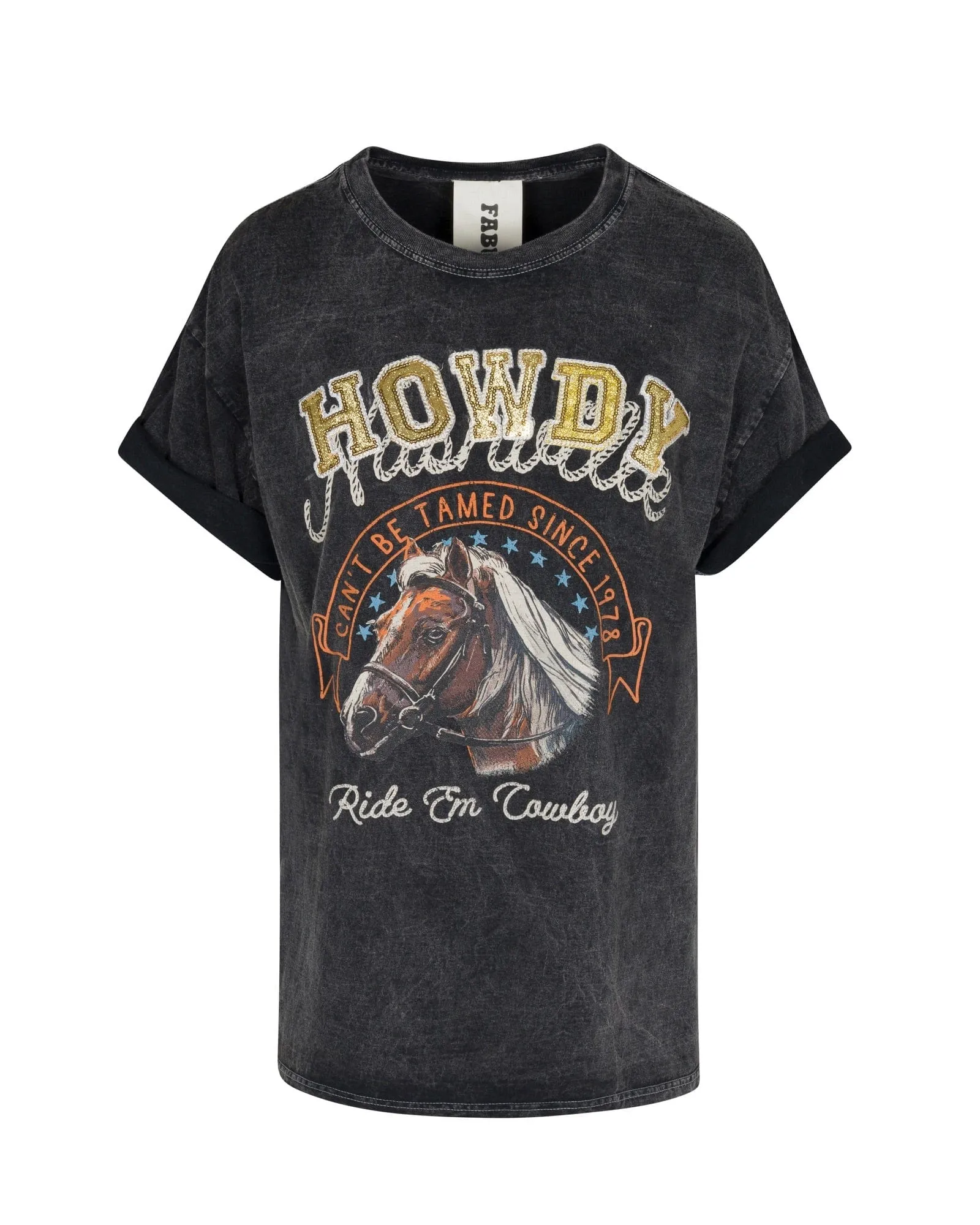 Howdy Cowgirl Vintage T-Shirt