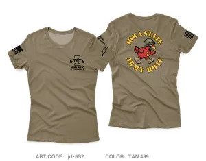Iowa State University Reserve Officer's Training Corps Core Women's SS Performance Tee - jdz5S2