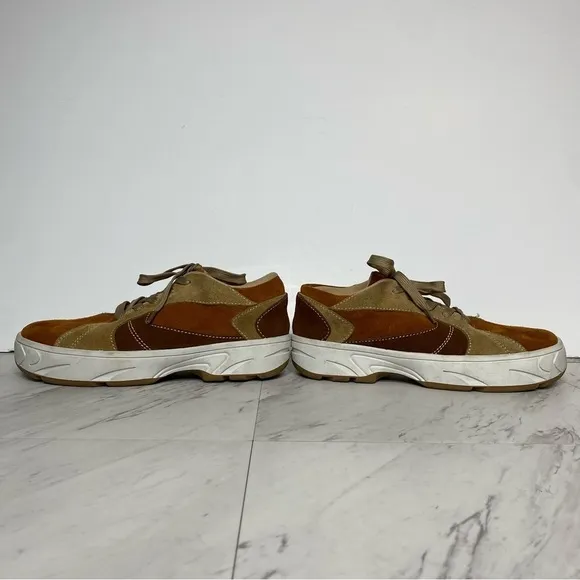 Jeffrey Campbell Limit Platform Brown Suede Sneaker 9 1/2