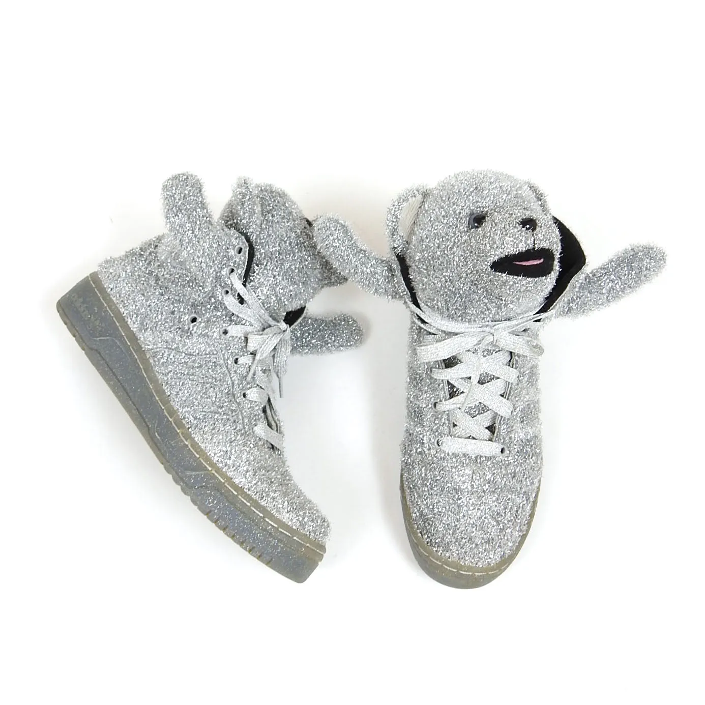 Jeremy Scott x Adidas 2013 Tinsel Bear Sneakers Size 9.5