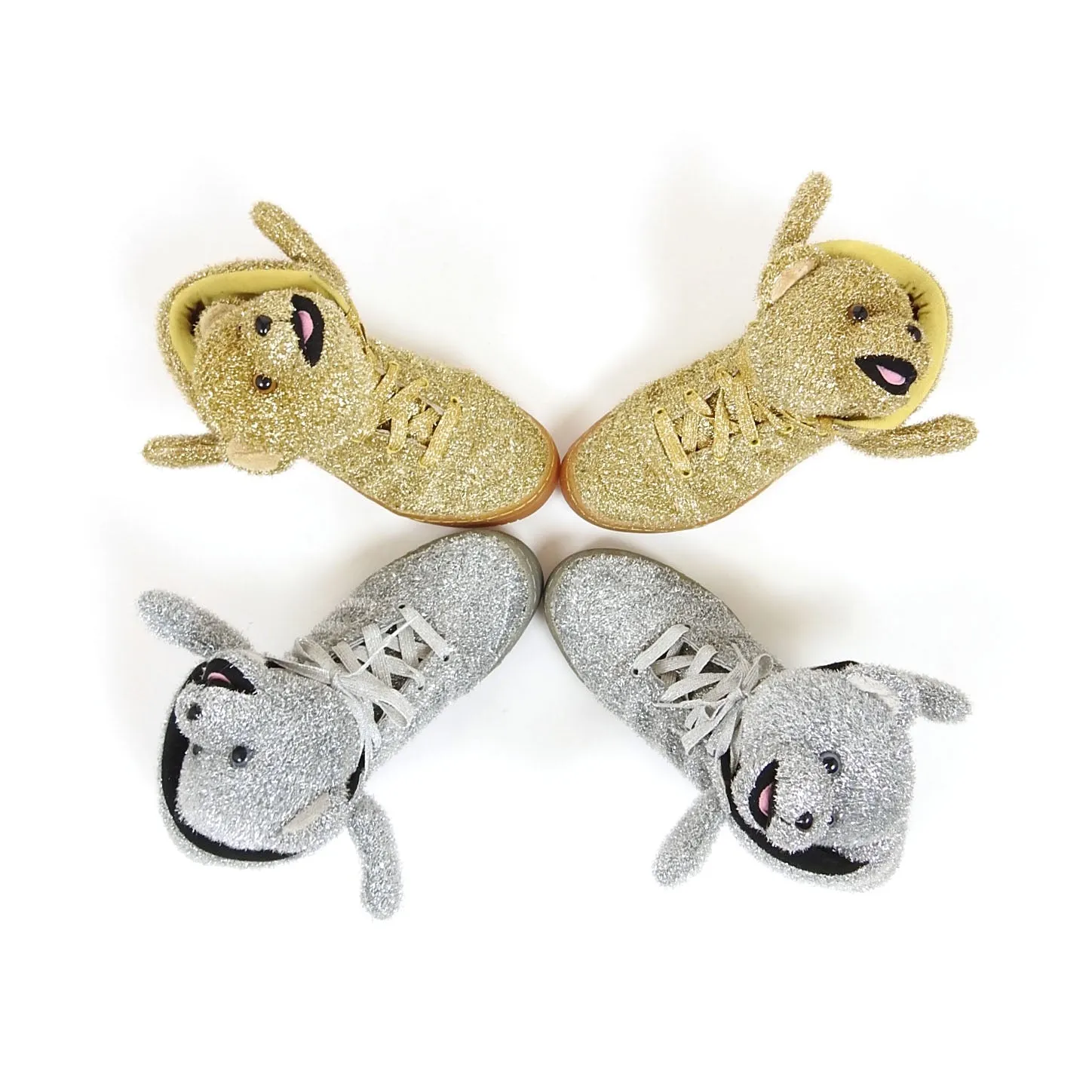 Jeremy Scott x Adidas 2013 Tinsel Bear Sneakers Size 9.5