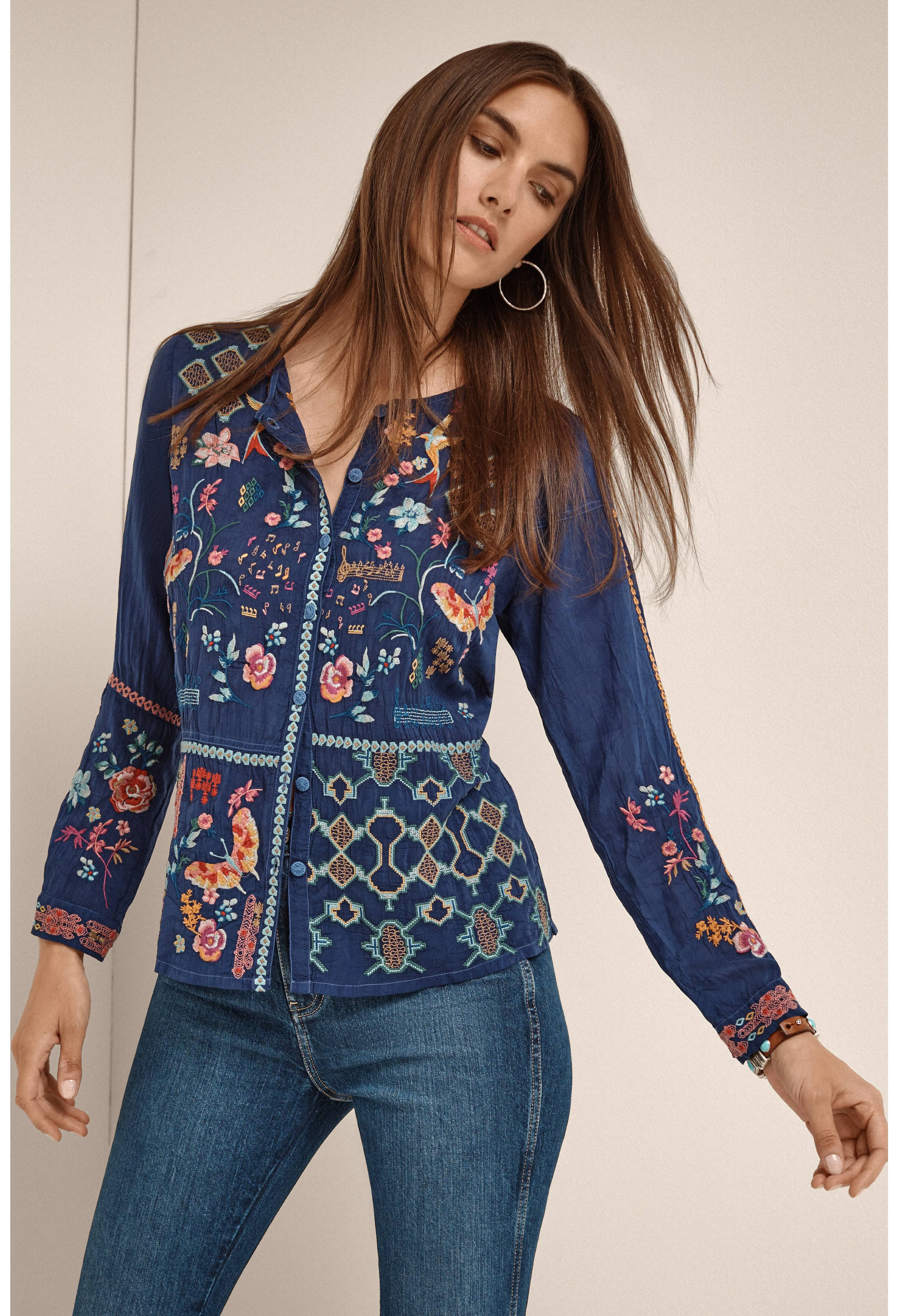 Johnny Was Catina Blouse