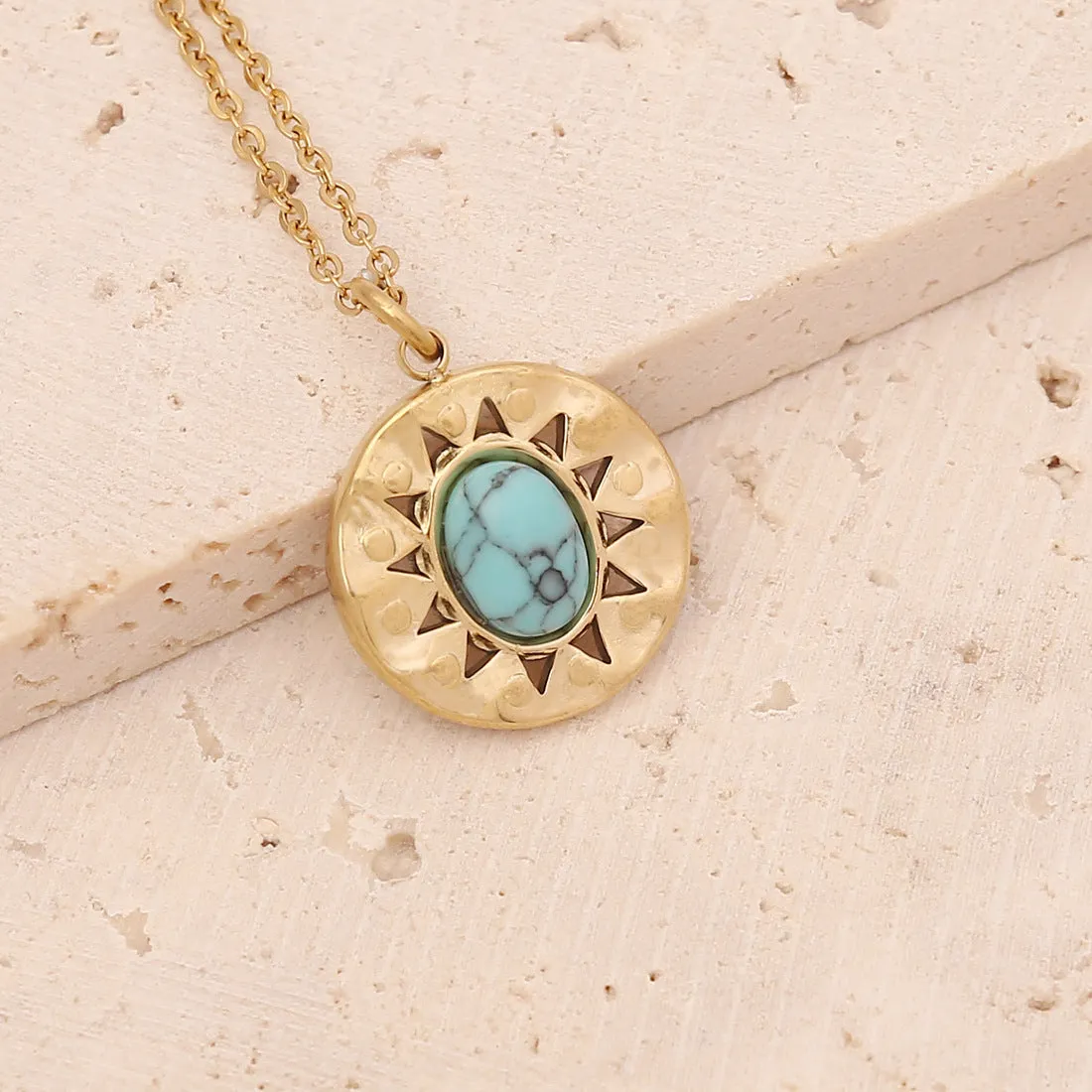Just Lil Things anti tranish  Artificial Gold Necklace jltn0642