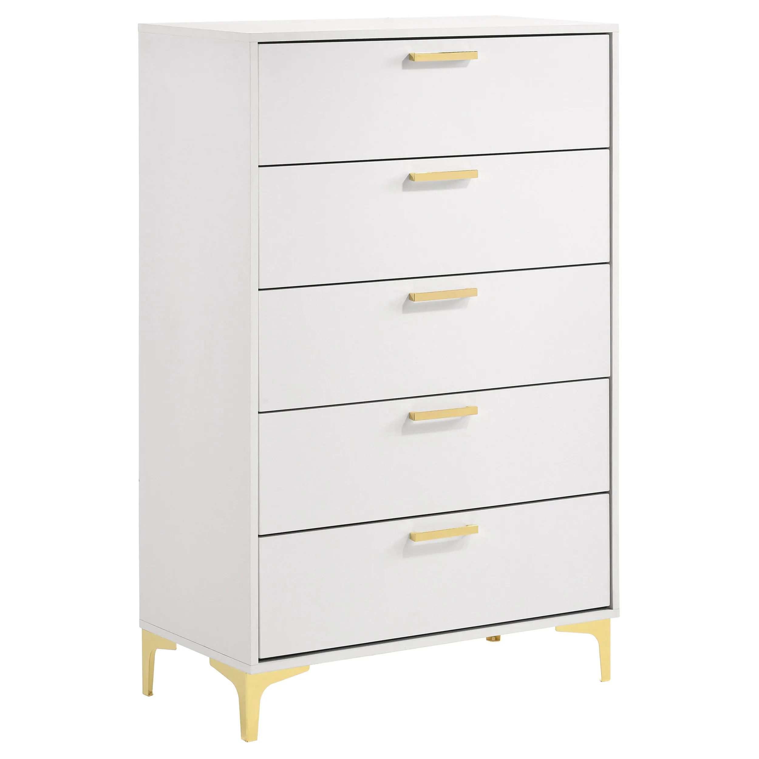 Kendall 5-piece California King Bedroom Set White