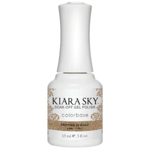 KIARA SKY / Gel Polish - Dripping In Gold G5017