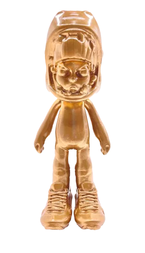 Kidzilla Figure - Gold