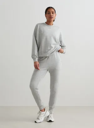 Light Grey Melange Comfy Modal Set