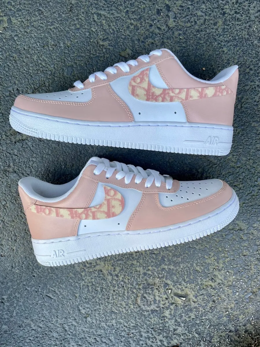 LIMITED EDITION Pink Dior Nike AF1 (Kids)