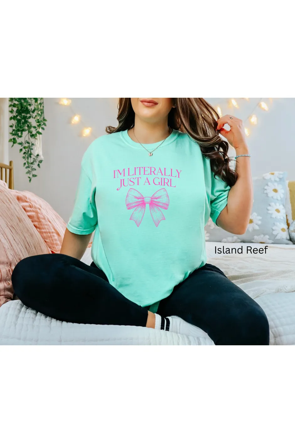 Literally just a girl  Comfort Colors T-Shirt