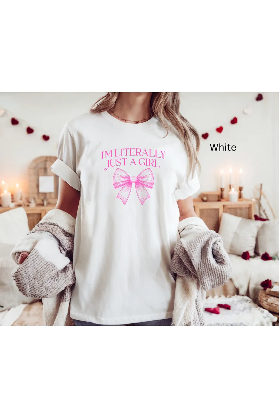Literally just a girl  Comfort Colors T-Shirt