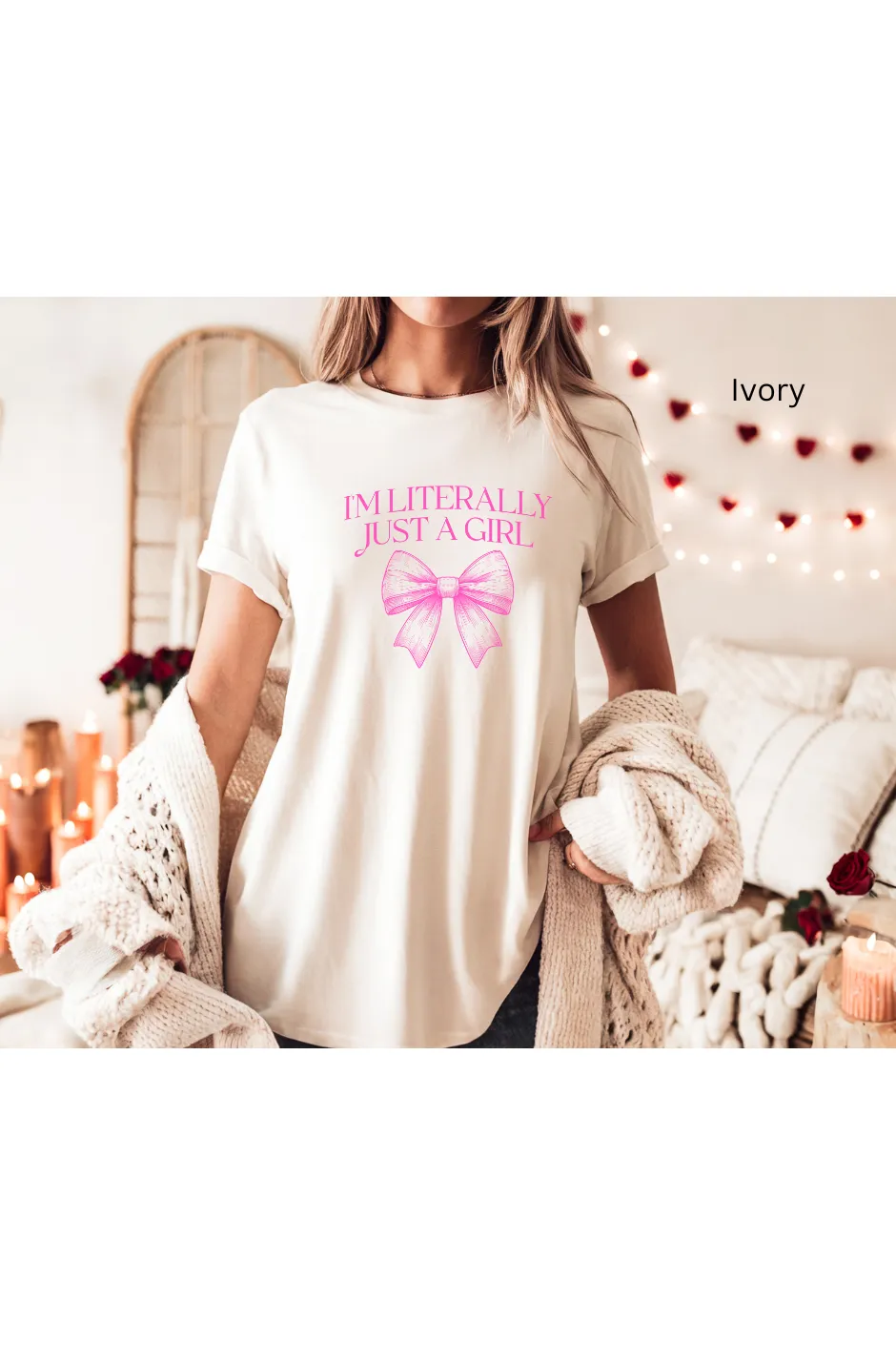 Literally just a girl  Comfort Colors T-Shirt