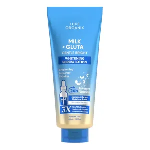 Luxe Organix Milk   Gluta Gentle Bright Whitening Serum Lotion