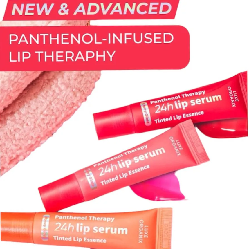 Luxe Organix Panthenol Therapy 24h Lip Serum Tinted Lip Essence