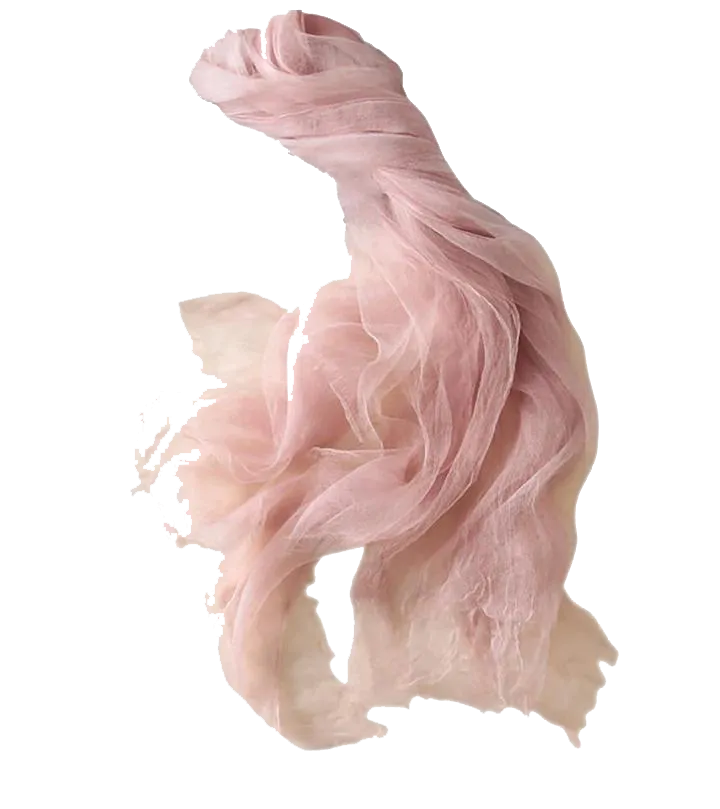 Luxe Silk Gauze Wrap