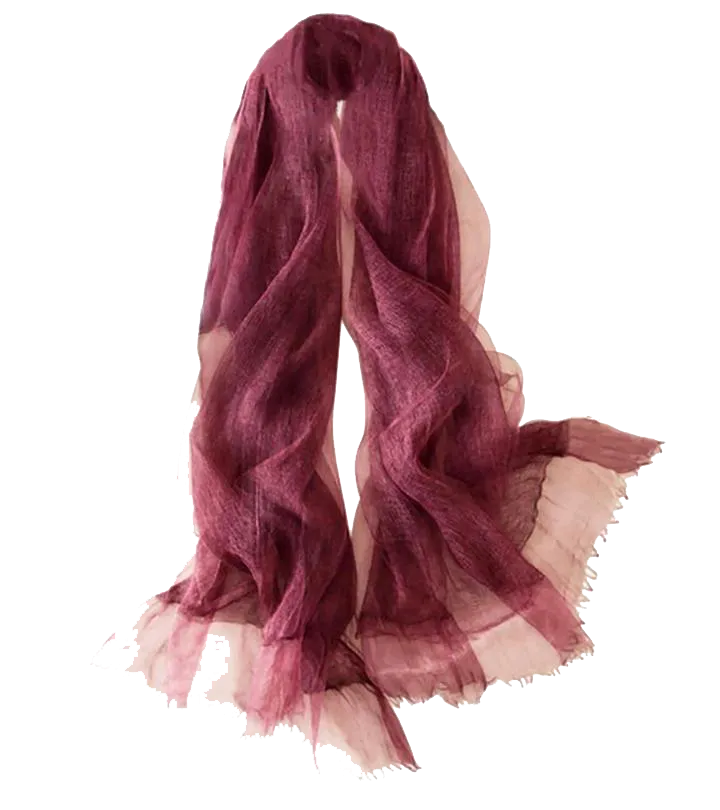 Luxe Silk Gauze Wrap