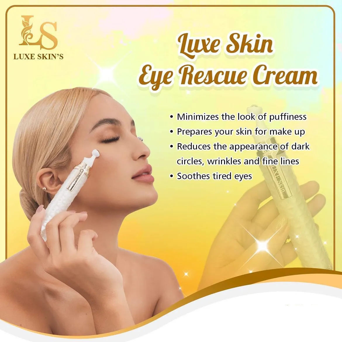 Luxe Skin Eye Rescue Cream