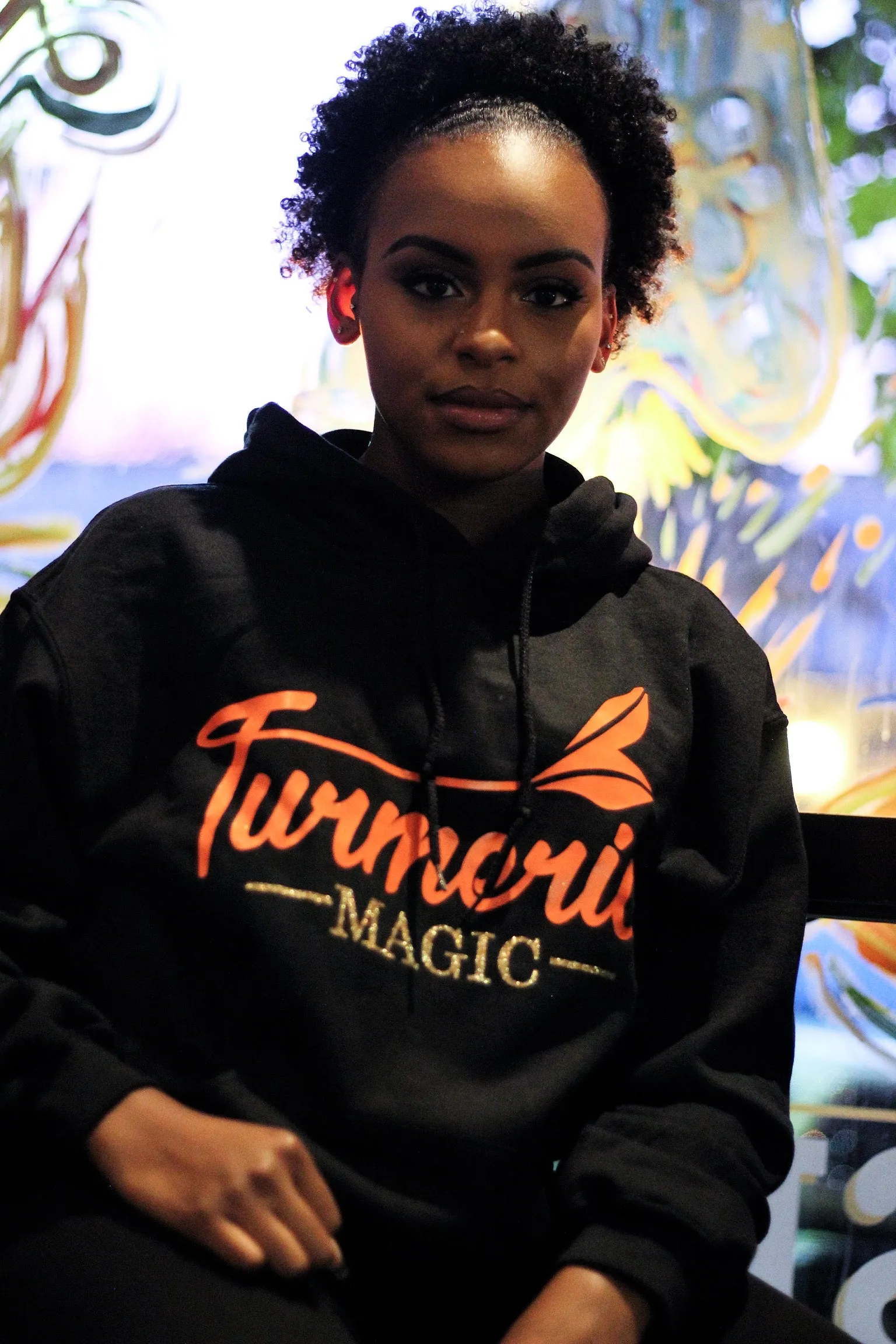 MAGIC Glitter Ladies Ultra Comfy Unisex Hoodie