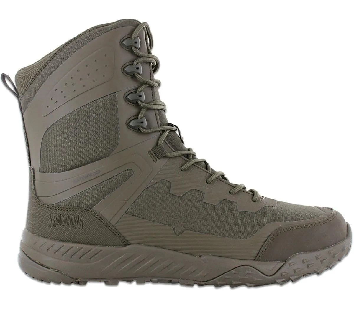 MAGNUM Ultima 8.0 SZ WP - Waterproof - Herren Einsatz Stiefel Boots Grün M810057-061