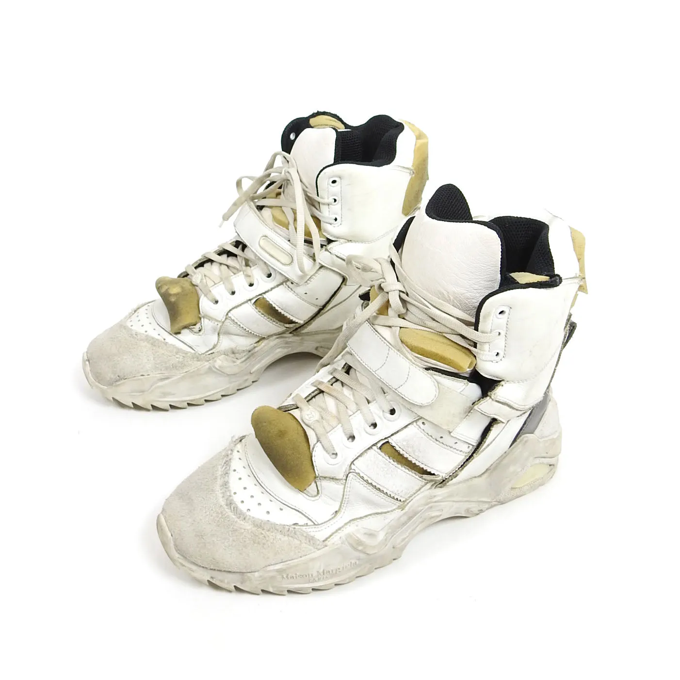 Maison Margiela Retro Fit High Top Sneakers Size 43
