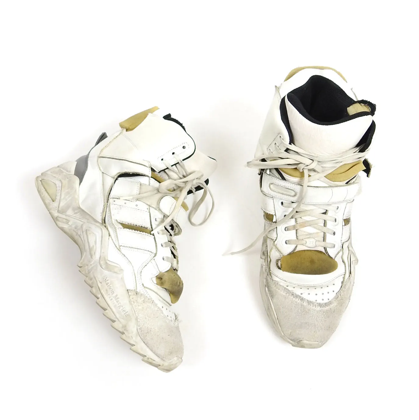 Maison Margiela Retro Fit High Top Sneakers Size 43