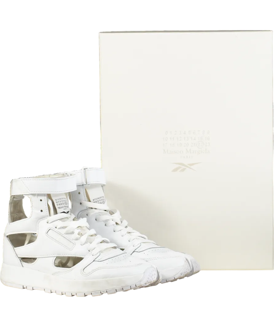 Maison Margiela White X Reebok Classic Leather Tabi High Sneaker UK 7 EU 40 👠