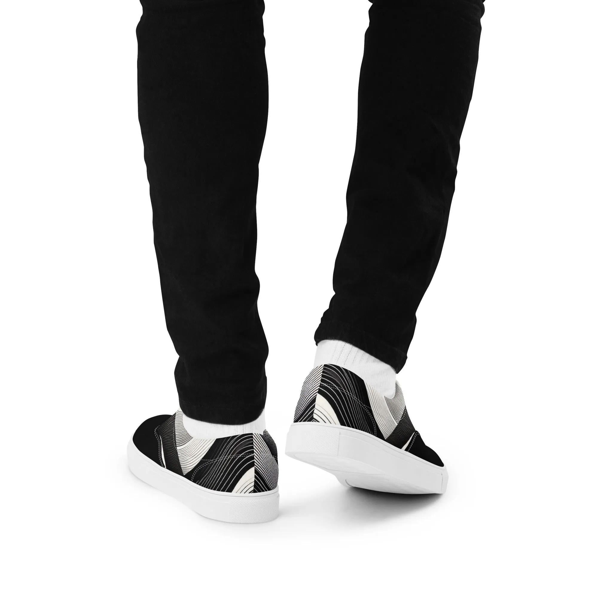 Men’s Lace-up Mono-6 Print