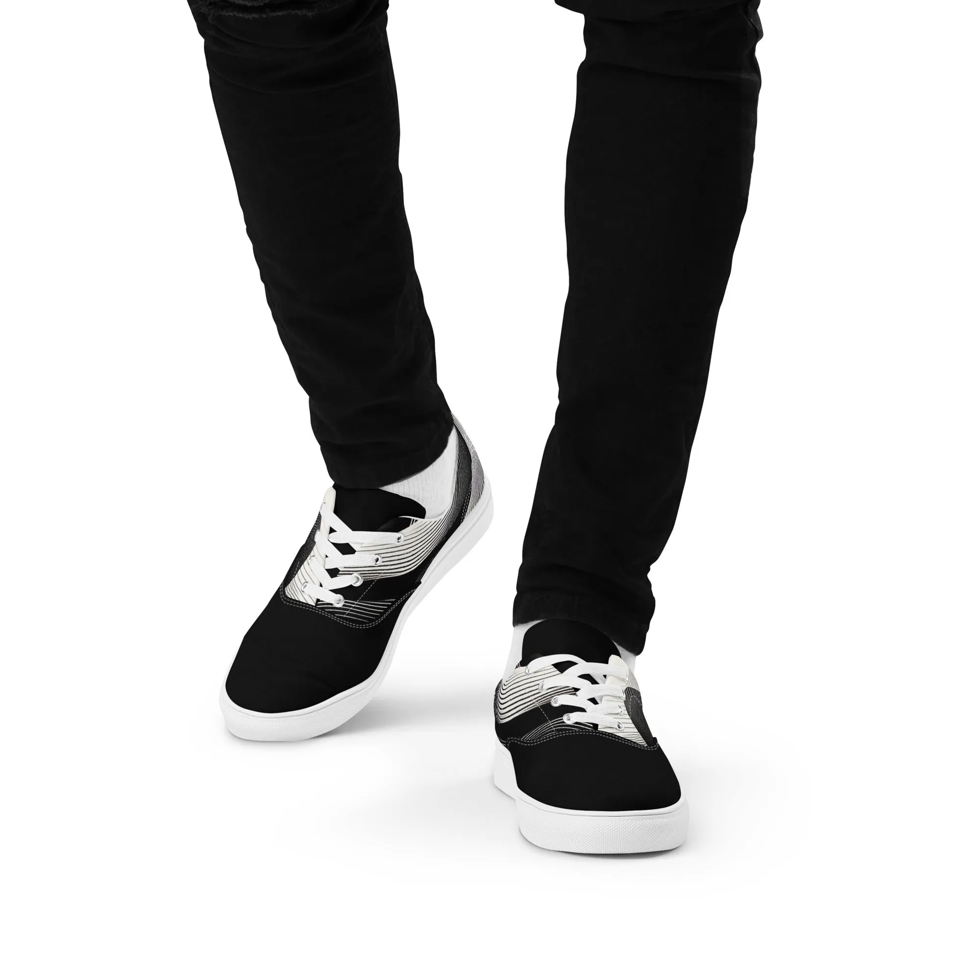 Men’s Lace-up Mono-6 Print