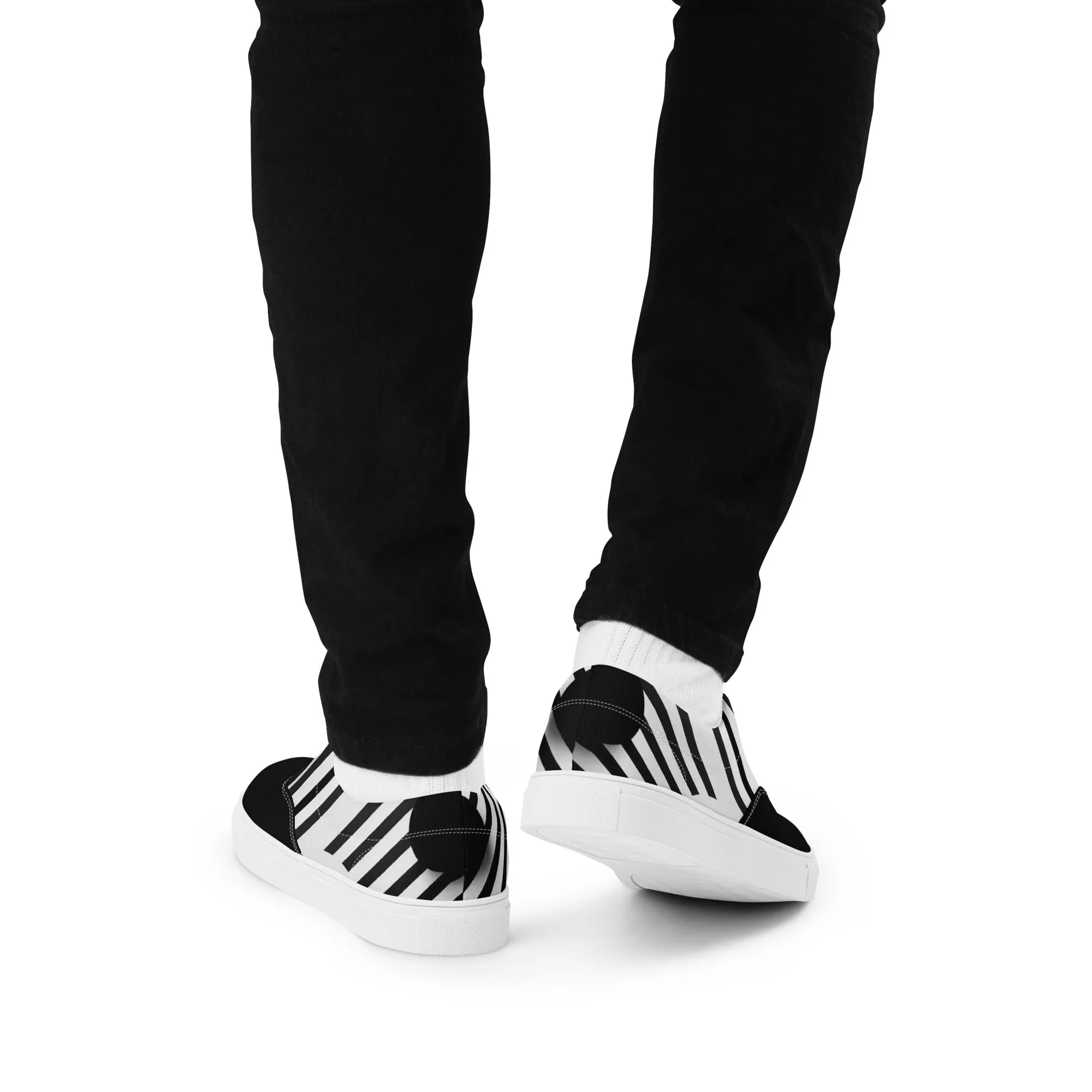 Men’s Lace-up Mono Print