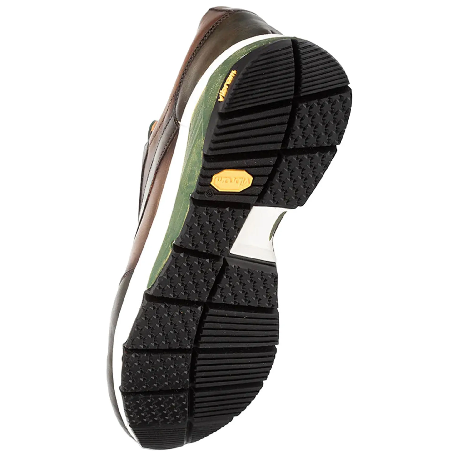 Men's Magico Forest/Olive Two-Toned Sneakers By Mezlan Made In Spain Brand
