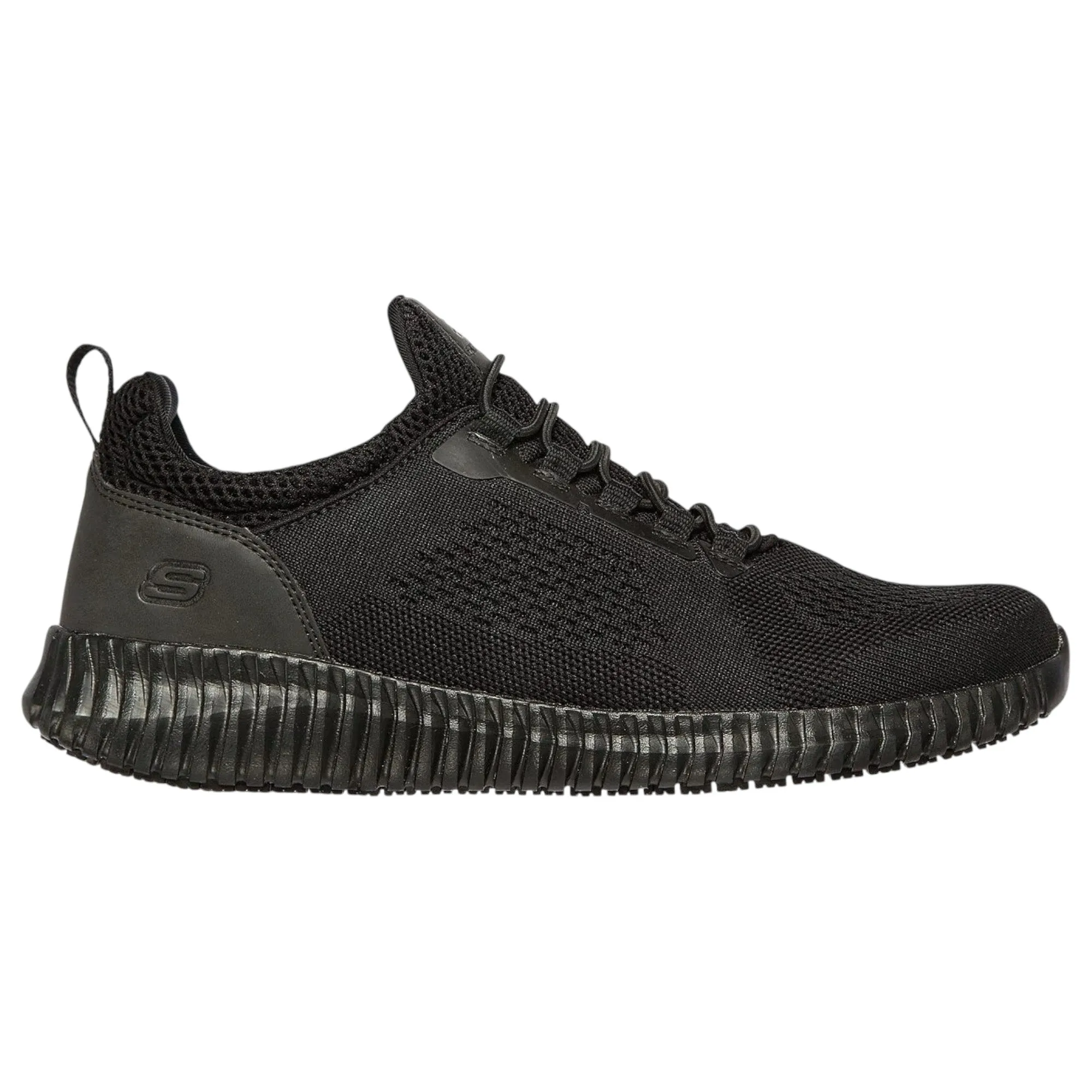 Mens Skechers Work Relaxed Fit: Cessnock Sr Slip Resistant Work Sneaker Shoes