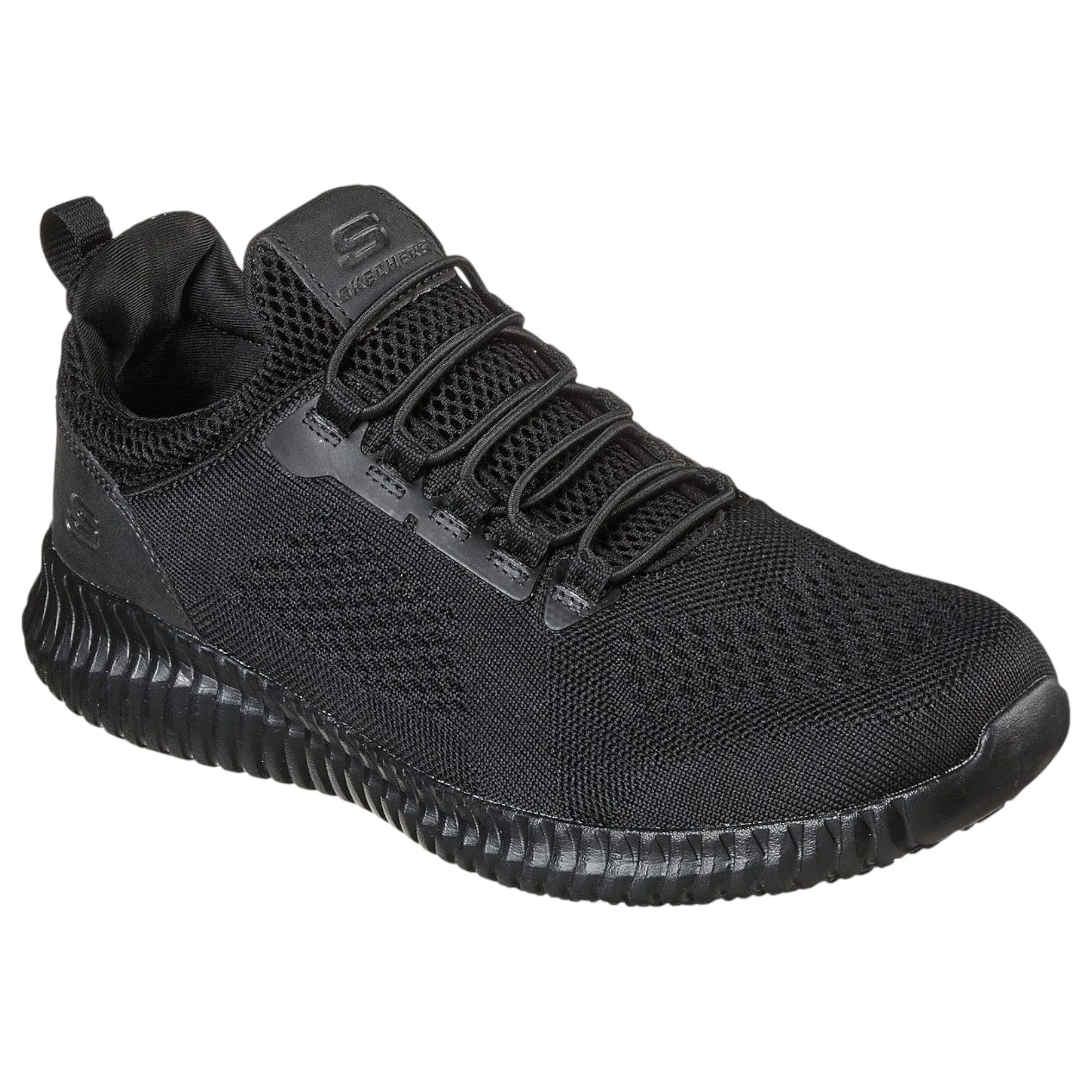 Mens Skechers Work Relaxed Fit: Cessnock Sr Slip Resistant Work Sneaker Shoes
