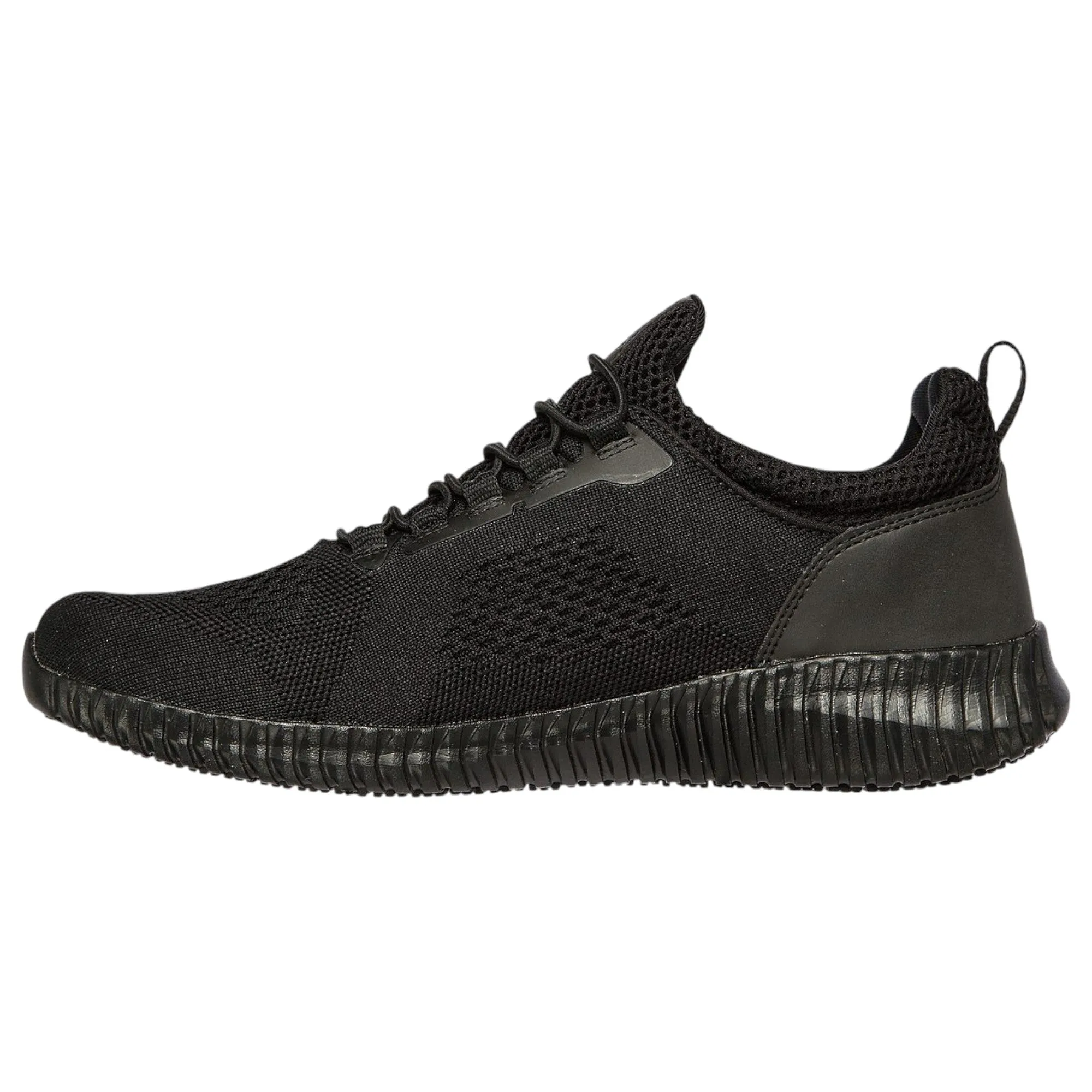 Mens Skechers Work Relaxed Fit: Cessnock Sr Slip Resistant Work Sneaker Shoes