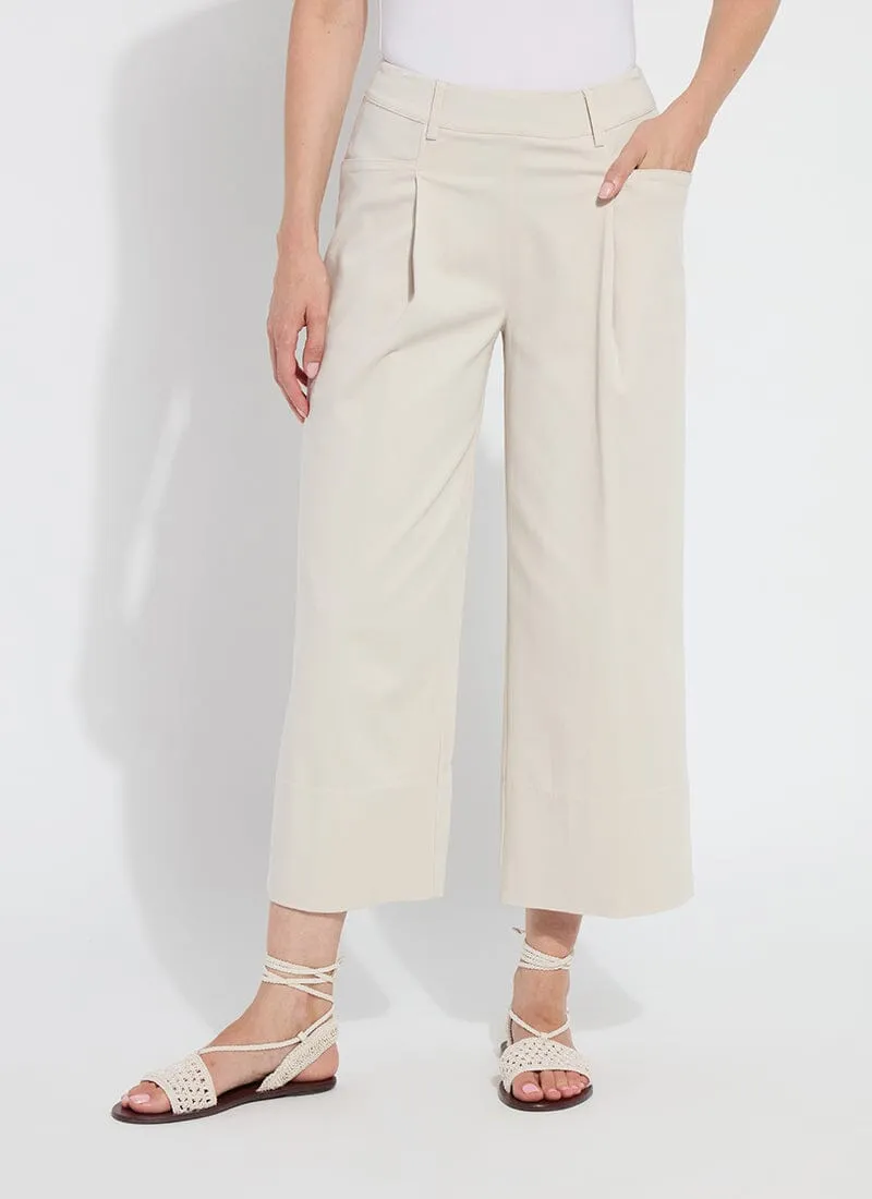Mirabelle Pleated Wide Palazzo (25" Inseam)