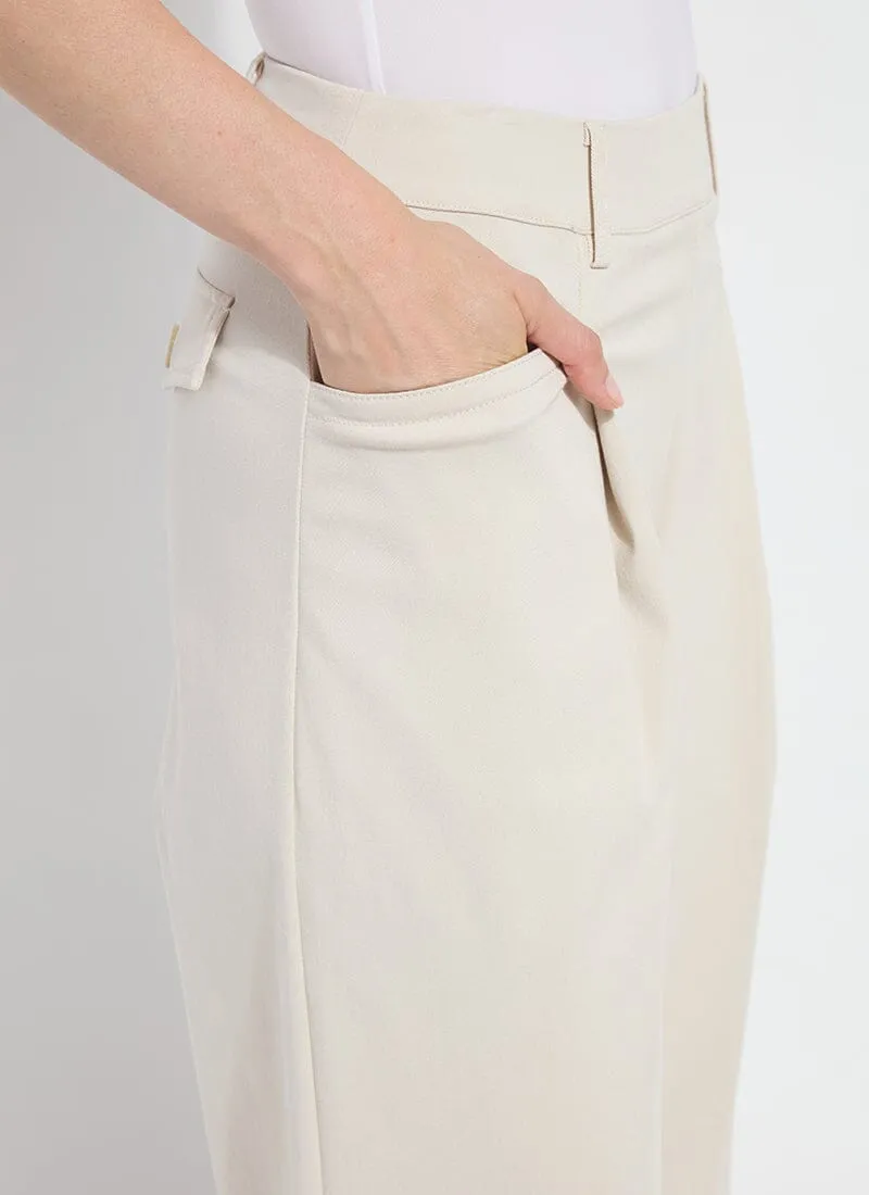 Mirabelle Pleated Wide Palazzo (25" Inseam)