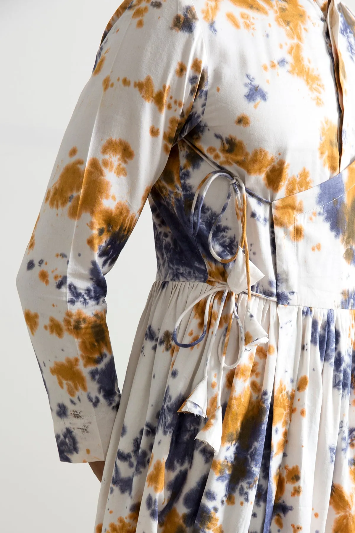 Mirko - Tie and Dye Flared Manarkali Set