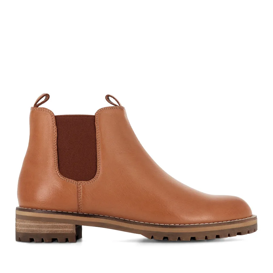 MISCOTI W - TAN LEATHER