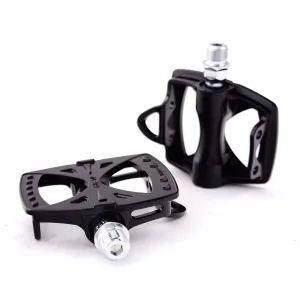 MKS GR-10 Alloy Racing Track Fixed Gear Wide platform Bike Pedal - Black