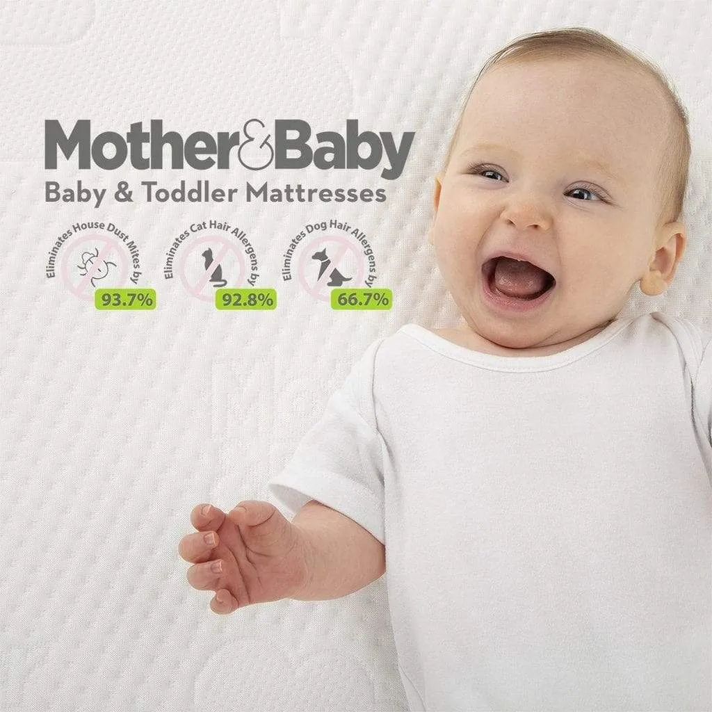 Mother & Baby First Gold Anti Allergy Foam Co Sleeper Mattress 83 x 50cm