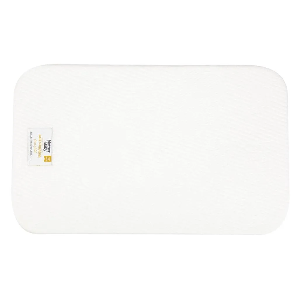 Mother & Baby First Gold Anti Allergy Foam Co Sleeper Mattress 83 x 50cm