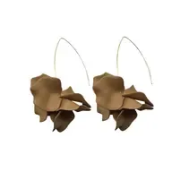 MULTIPLE COLORS: Pretty Bloom Earrings 3"