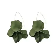 MULTIPLE COLORS: Pretty Bloom Earrings 3"