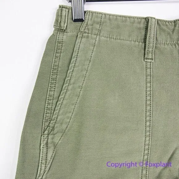 NEW‎ Madewell Relaxed Military Shorts, size 25